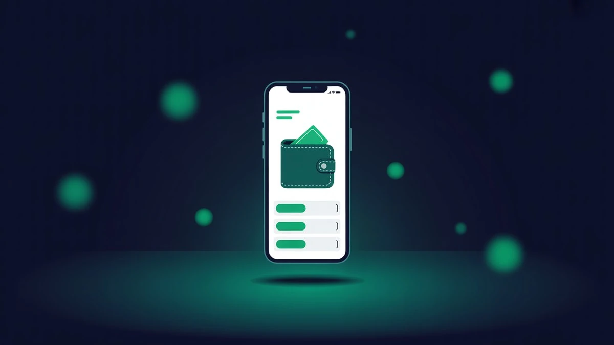 Illustration Bankin' : l'application pour gérer son budget et économiser — image générée par IA