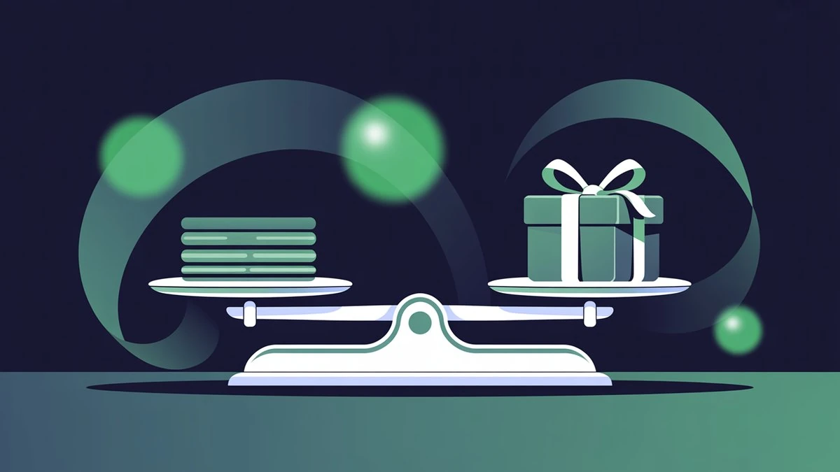 Illustration comparateur des programmes de fidélité — image générée par IA