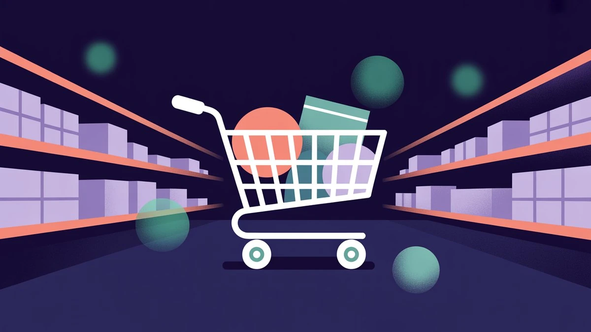 Illustration Fidélité des supermarchés : tous les programmes — image générée par IA